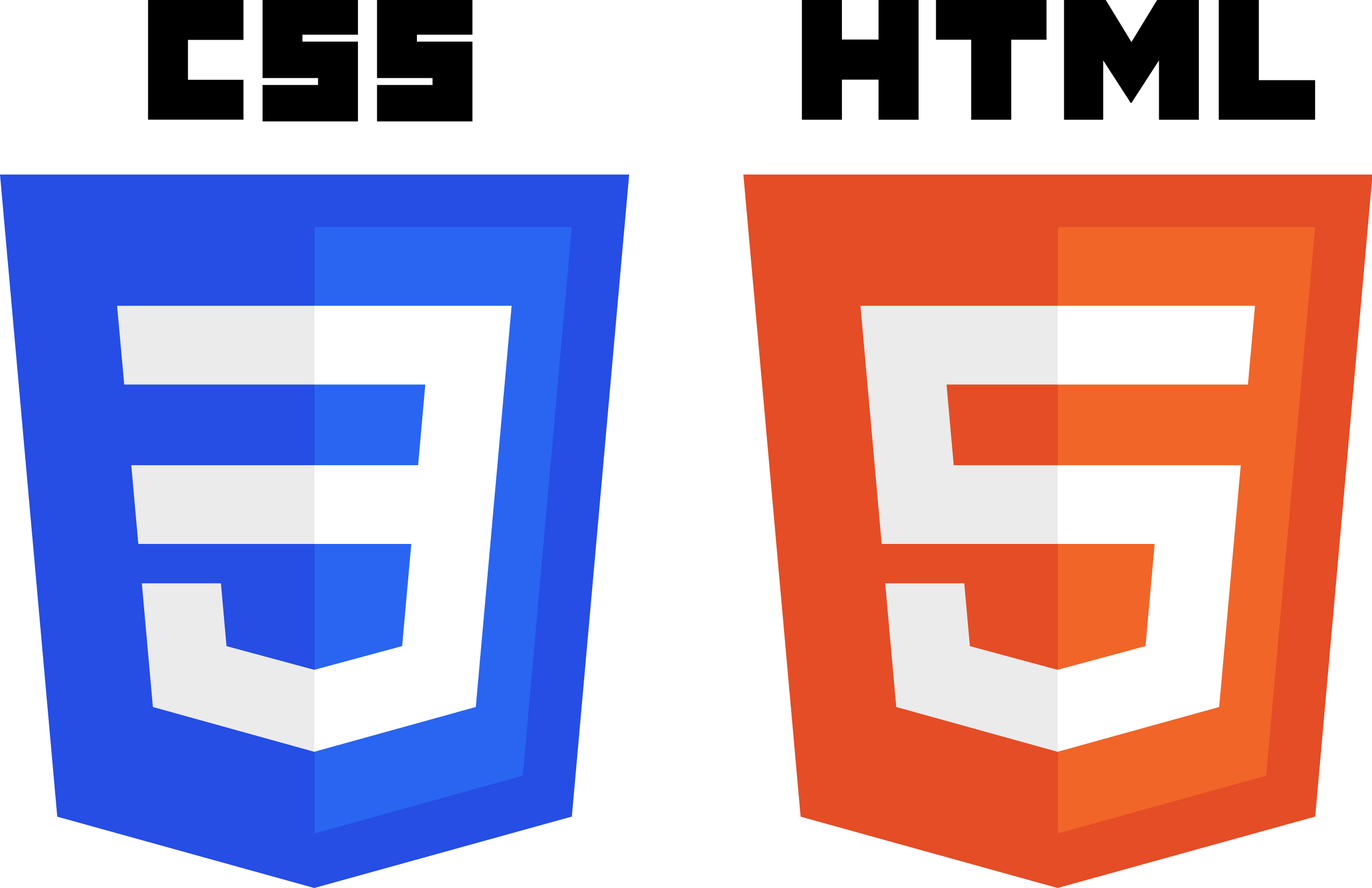 html css