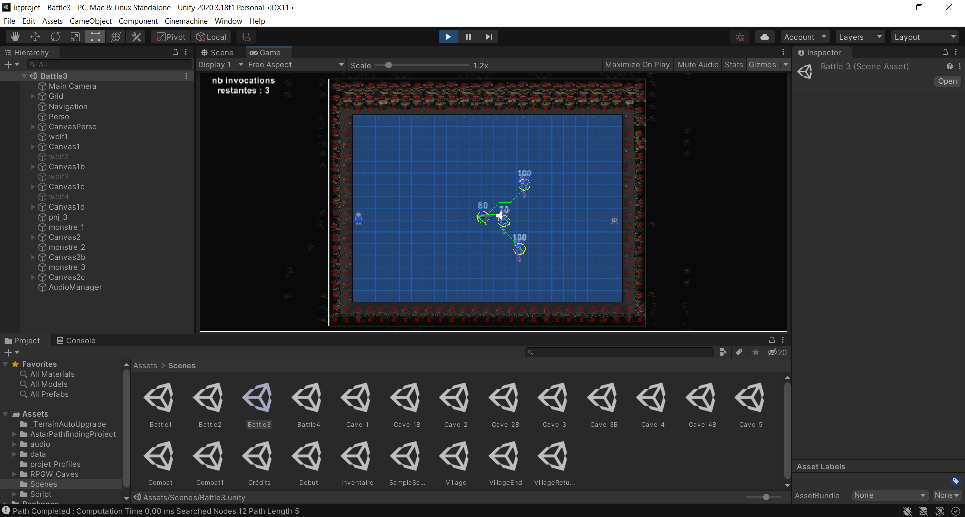 Combat wolf game gizmos